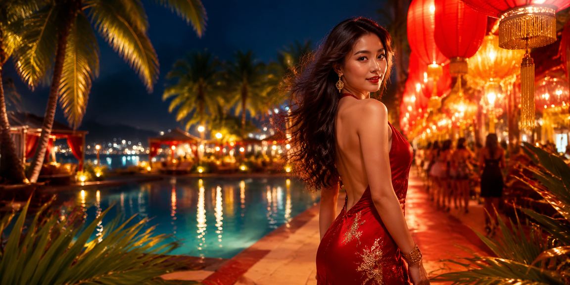 Không khí chợ đêm Nha Trang sôi động với các hoạt động giải trí và cá cược trực tuyến